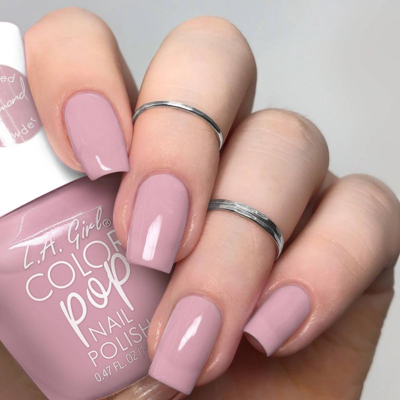 slide 4 of 4, L.A. Girl Color Pop Nail Polish - Vintage Rose - 0.47 fl oz, 0.47 fl oz