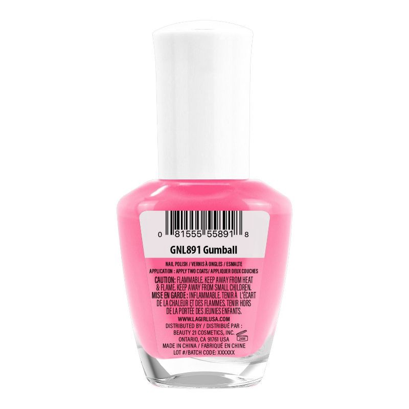 slide 2 of 4, L.A. Girl Color Pop Nail Polish - Gumball - 0.47 fl oz, 0.47 fl oz