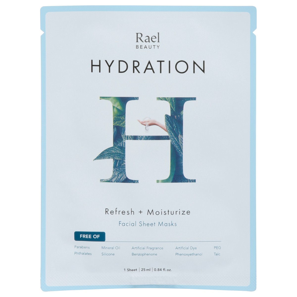 slide 1 of 13, Rael Refresh + Moisturize Hydration Facial Sheet Masks 1 ea, 1 ct