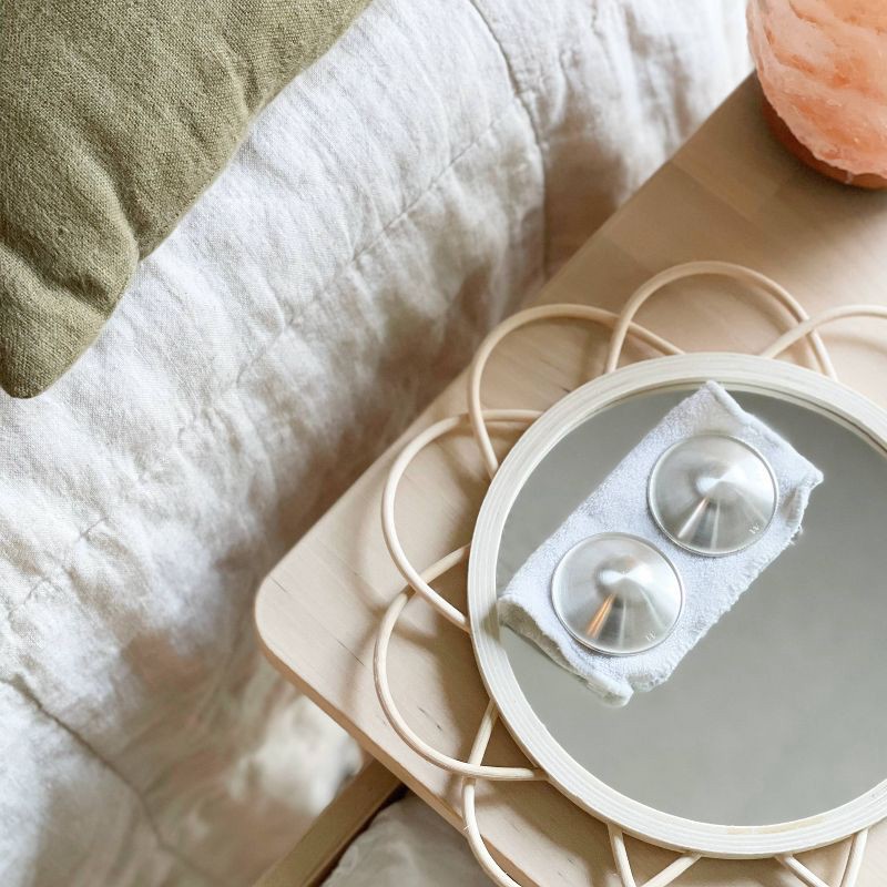 slide 6 of 6, WILLOW Silver Nursing Nipple Shield Cups - 2pk, 2 ct