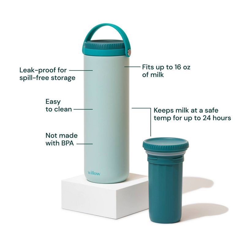 slide 3 of 6, WILLOW Portable Breast Milk Cooler, 1 ct