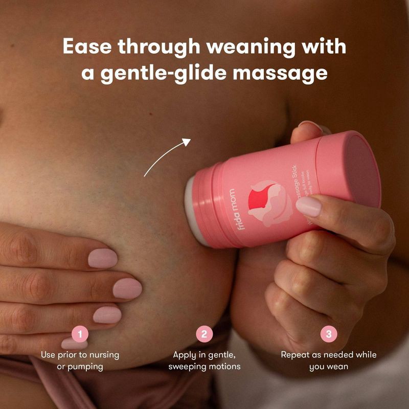 slide 3 of 6, Frida Mom Breastfeeding Weaning Massage Stick - 2oz, 2 fl oz