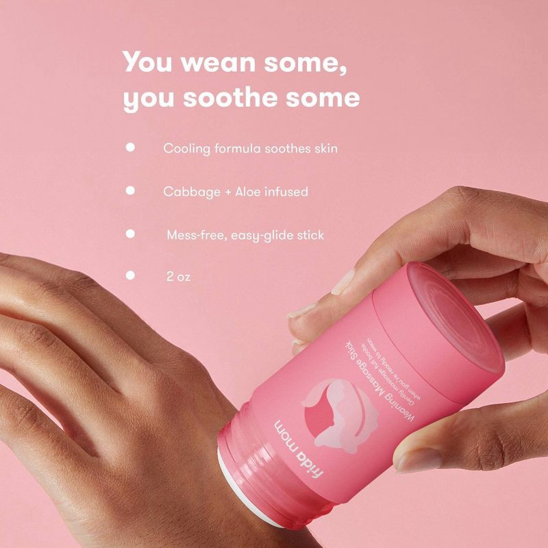 slide 4 of 6, Frida Mom Breastfeeding Weaning Massage Stick - 2oz, 2 fl oz