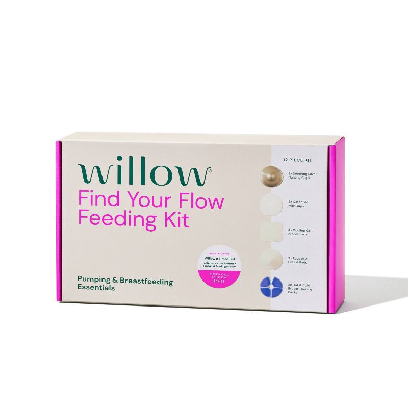 slide 11 of 11, WILLOW Find Your Flow Feeding Kit - 13ct, 13 ct