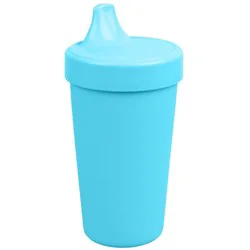 Re-Play 10 fl oz Spill Proof Portable Cup - Pool Blue
