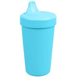 Re-Play 10 fl oz Spill Proof Portable Cup - Pool Blue