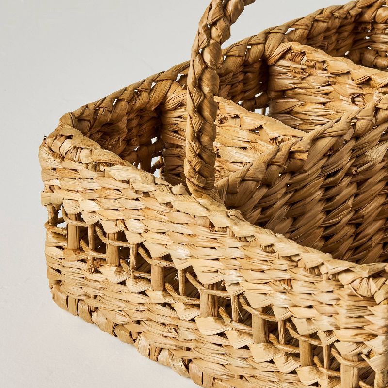 slide 3 of 4, Hearth & Hand with Magnolia Natural Woven Utensil Caddy - Hearth & Hand™ with Magnolia, 1 ct