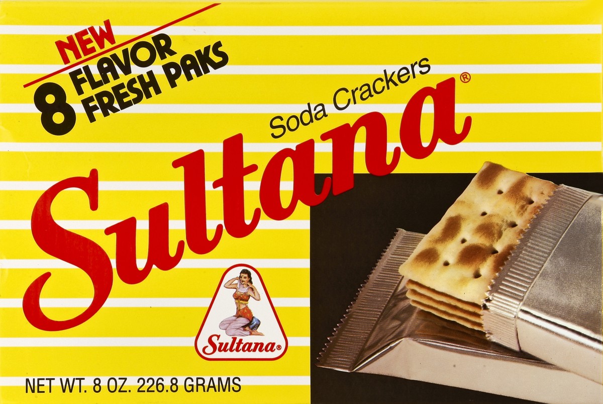 slide 4 of 4, Sultana Crackers 8 oz, 8 oz