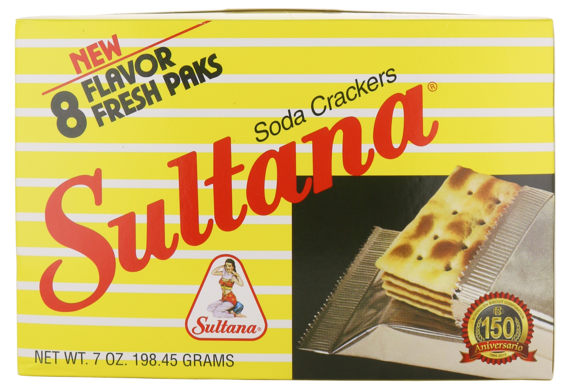 slide 1 of 4, Sultana Crackers 8 oz, 8 oz