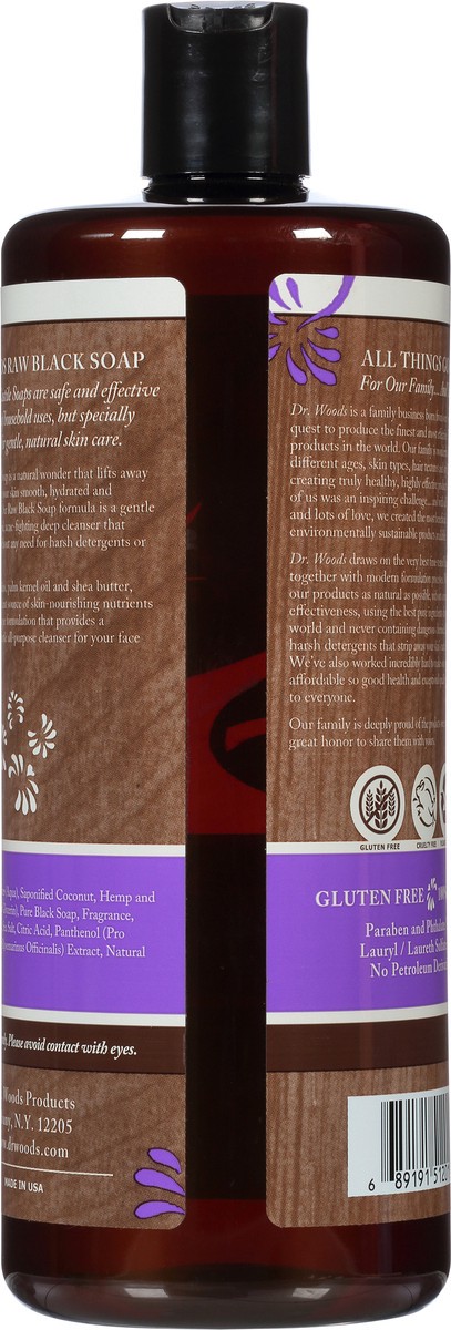 slide 5 of 11, Dr. Woods Raw Original Black Soap 32 oz, 32 oz