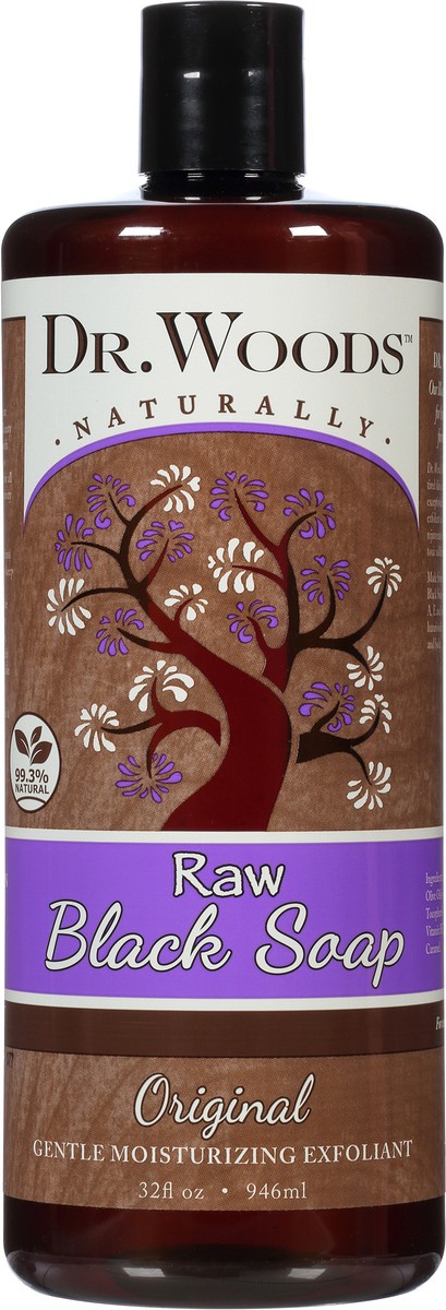 slide 6 of 11, Dr. Woods Raw Original Black Soap 32 oz, 32 oz