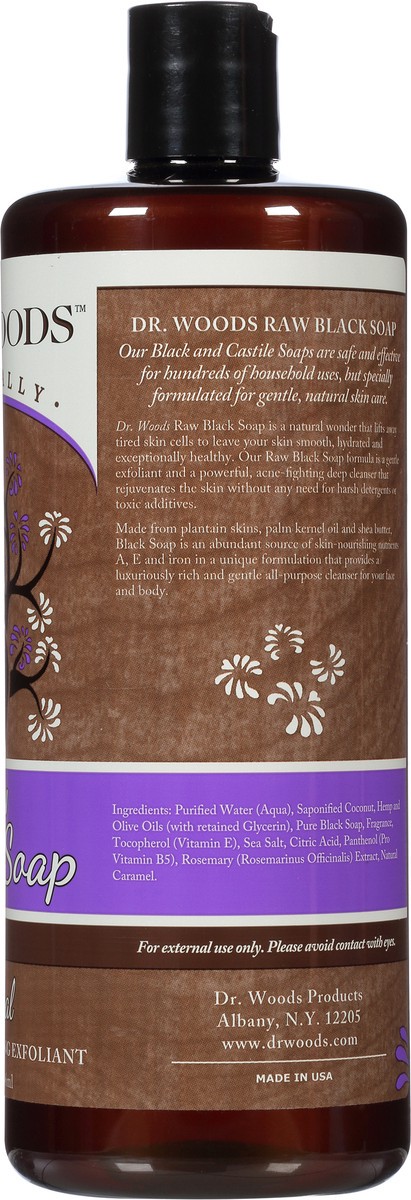 slide 7 of 11, Dr. Woods Raw Original Black Soap 32 oz, 32 oz