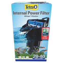 Tetra Whisper Internal Filter 20 To, For Aquariums, In-Tank Filtration With Air Pump