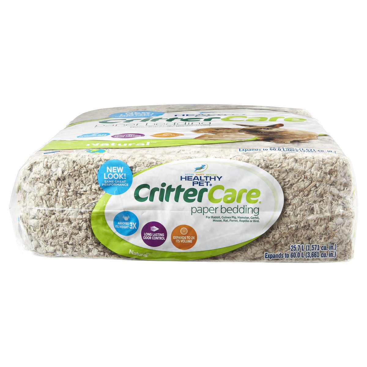 slide 4 of 5, Healthy Pet Critter Care Natural Pet Bedding, 60 liter