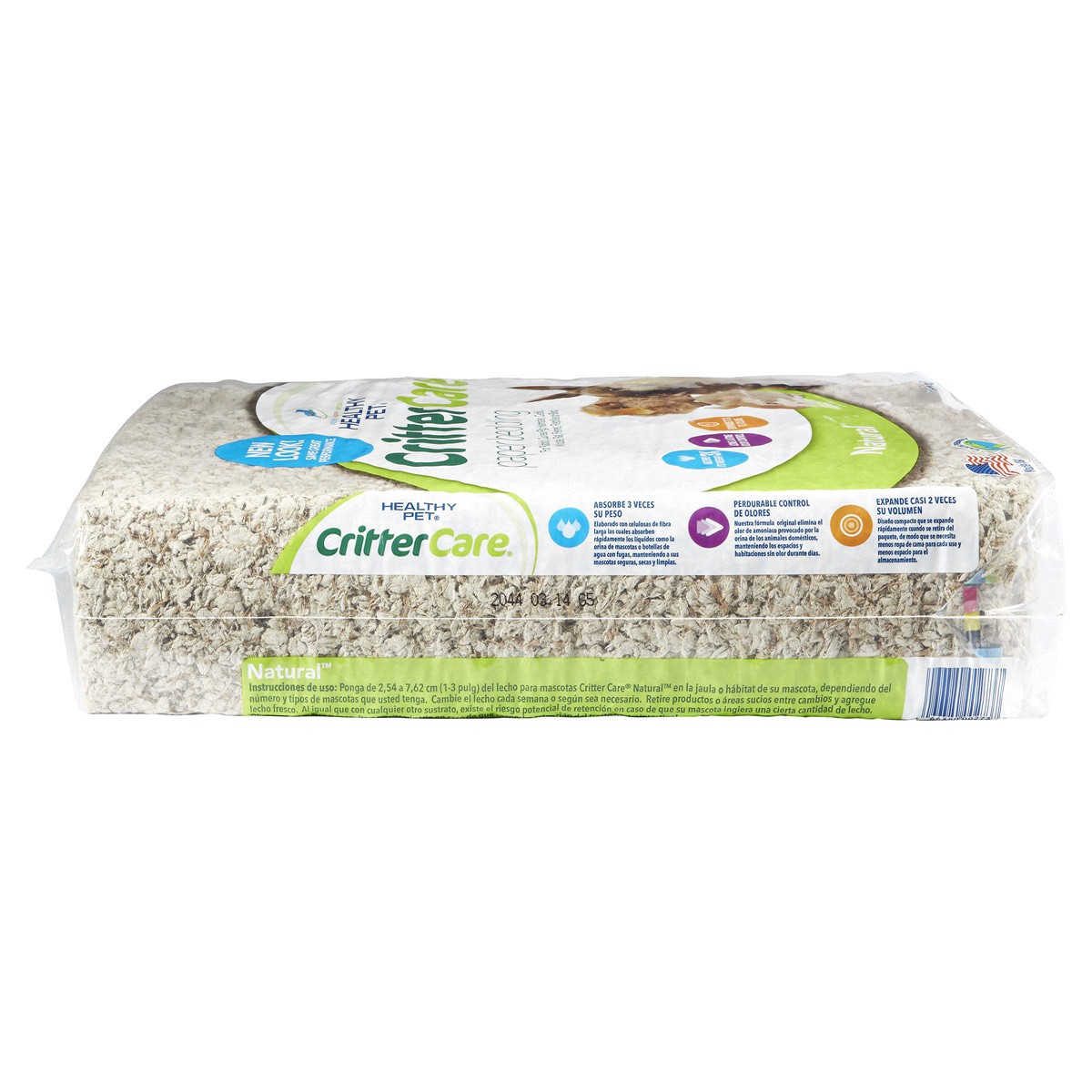 slide 2 of 5, Healthy Pet Critter Care Natural Pet Bedding, 60 liter