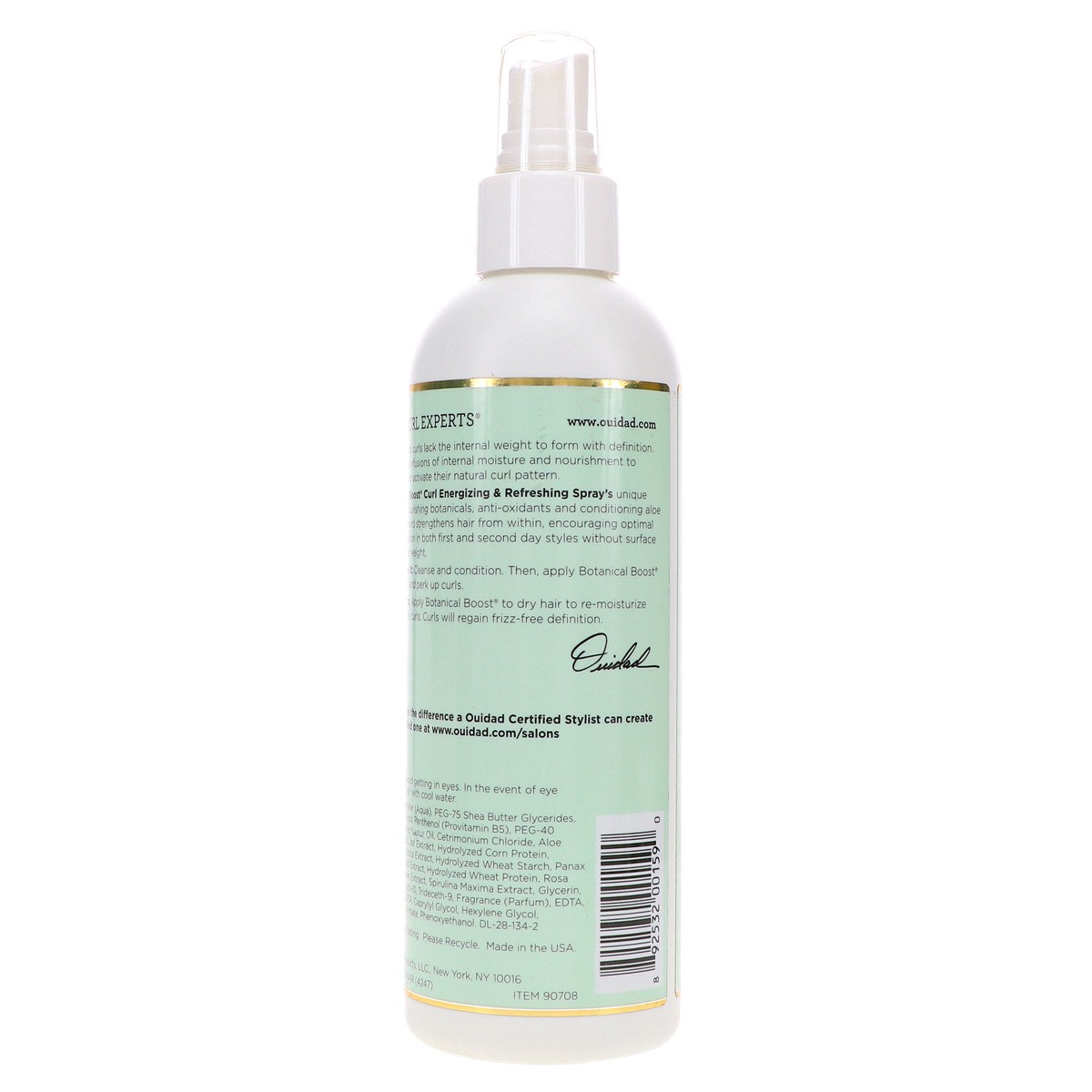 slide 2 of 2, Ouidad Botanical Boost Curl Energizing & Refreshing Spray, 8.5 fl oz
