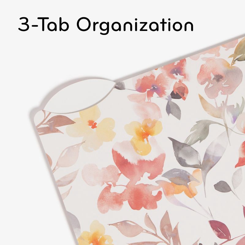 slide 4 of 7, U Brands 12ct File Folders Loose Botanicals: Office Supplies, Filing Organizer, Non-Pronged, Multicolored, 250 Sheet Capacity, 12 ct, 250 sheets