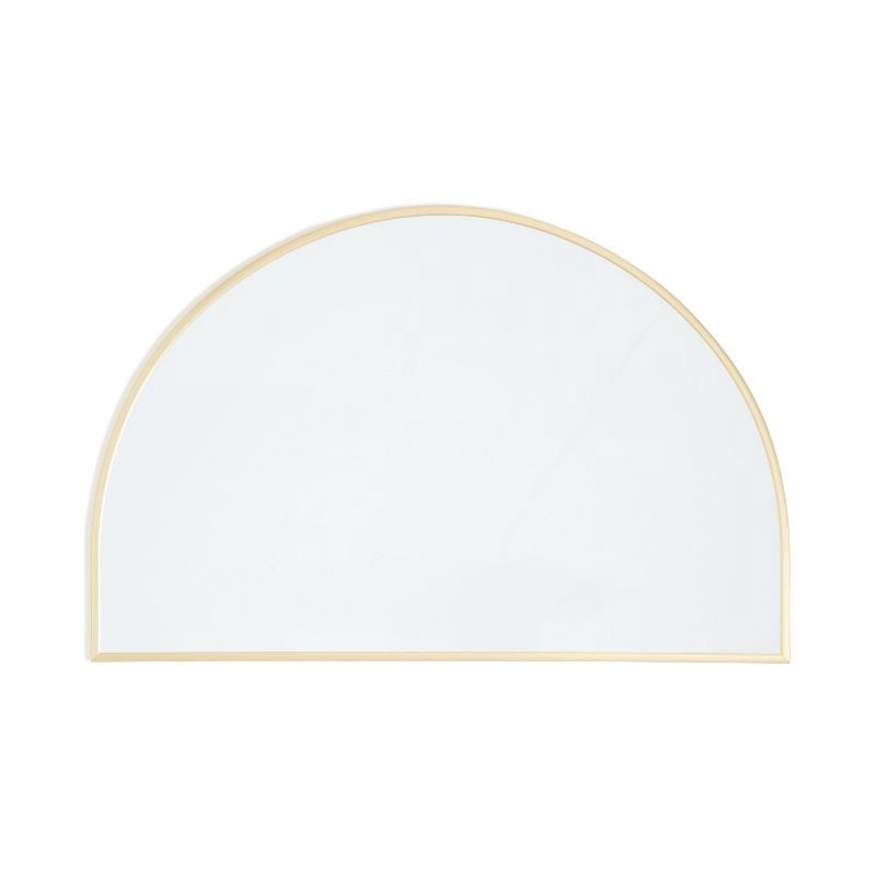 slide 2 of 10, U Brands 15"x23" Metal Frame Arch Dry Erase Board Gold: Magnetic Whiteboard, Wall Mount, Includes Hardware, 1 ct