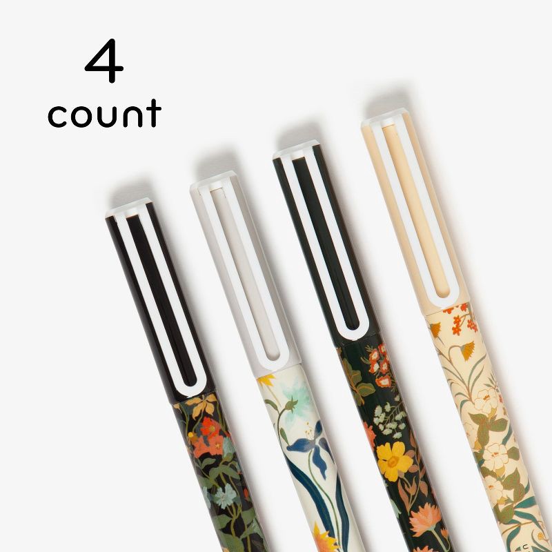slide 6 of 8, U Brands 4ct Fine Point Fashion Dry Erase Markers Botanical Studies: Desk Accessories for Teachers & Dry Erase Board, 4 ct