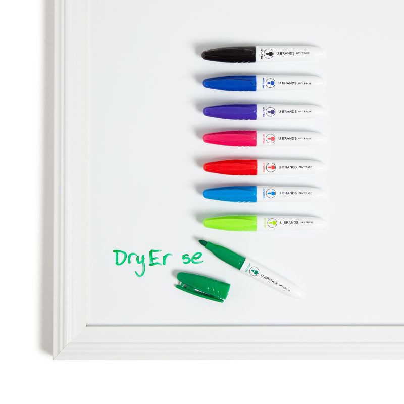 slide 8 of 8, U Brands Mini Dry Erase Markers, 1 ct