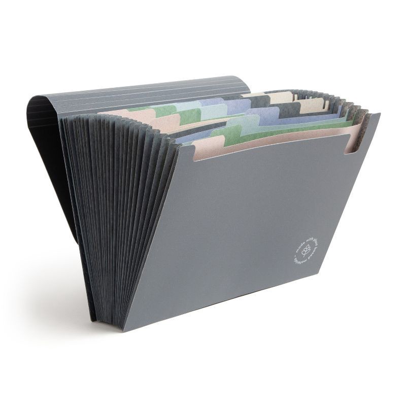 slide 1 of 11, U Brands U Eco 24 Pocket Poly Expandable File Stone, 1 ct