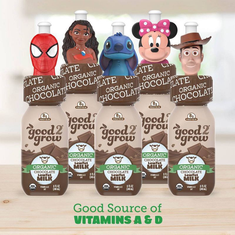 slide 2 of 5, good2grow Organic Chocolate Milk - 8 fl oz Bottle, 8 fl oz