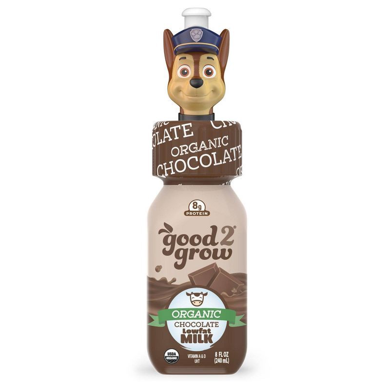 slide 1 of 5, good2grow Organic Chocolate Milk - 8 fl oz Bottle, 8 fl oz