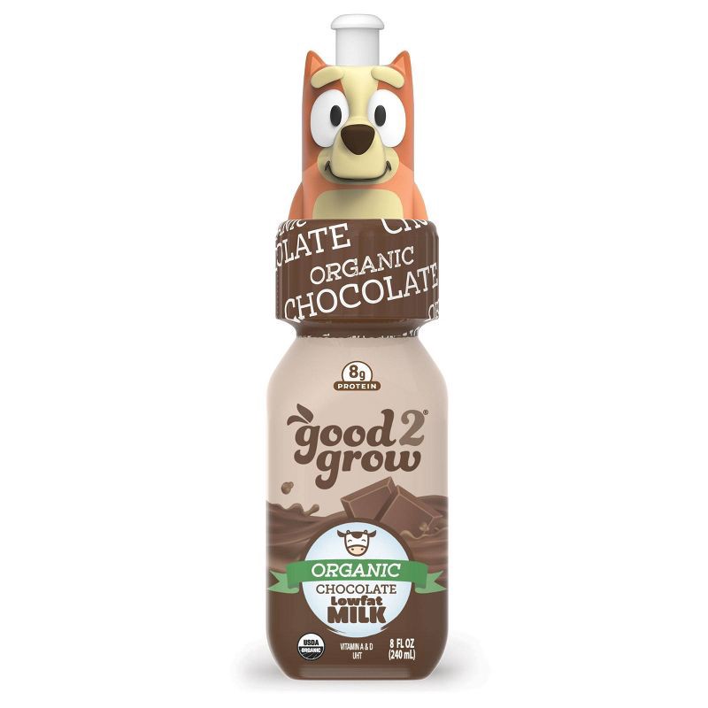 slide 1 of 4, Good2grow Organic Chocolate Milk - 8 fl oz Bottle, 8 fl oz