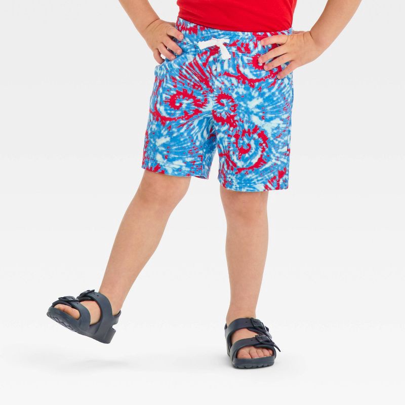 slide 10 of 13, Toddler Ade Footbed Sandals - Cat & Jack™ Navy Blue 9T, 1 ct