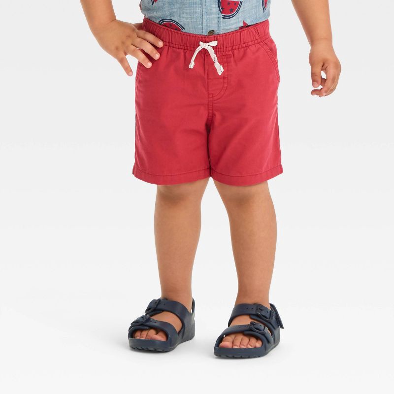 slide 5 of 13, Toddler Ade Footbed Sandals - Cat & Jack™ Navy Blue 11T, 1 ct