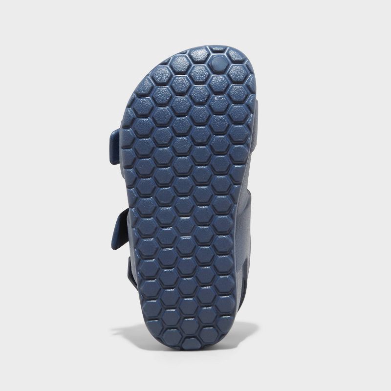 slide 4 of 13, Toddler Ade Footbed Sandals - Cat & Jack™ Navy Blue 12T, 1 ct