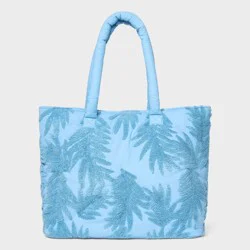 Terry Tote Handbag - Shade & Shore™ Blue