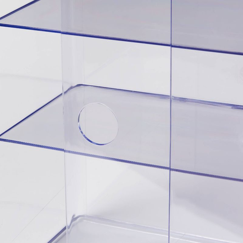 slide 3 of 4, Clear Case with Sliding Doors - Brightroom™, 1 ct