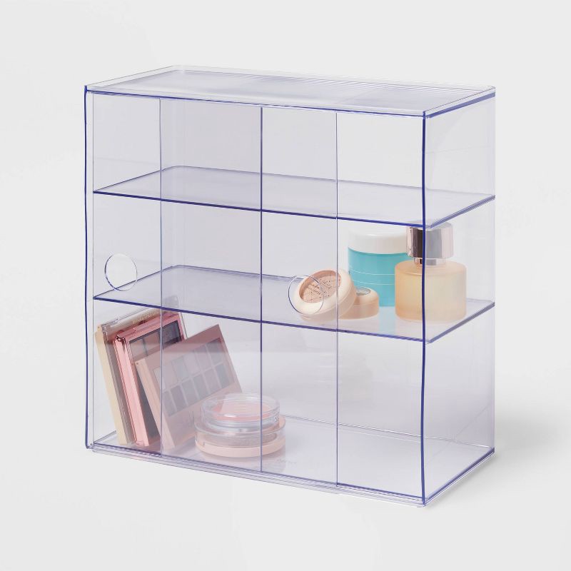 slide 4 of 4, Clear Case with Sliding Doors - Brightroom™, 1 ct