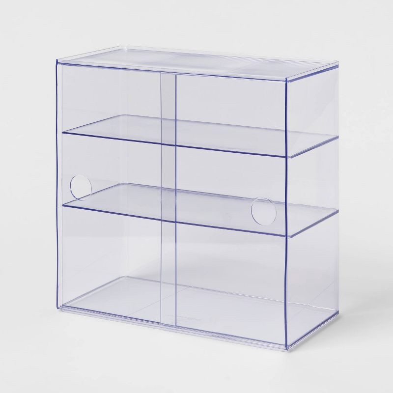 slide 1 of 4, Clear Case with Sliding Doors - Brightroom™, 1 ct