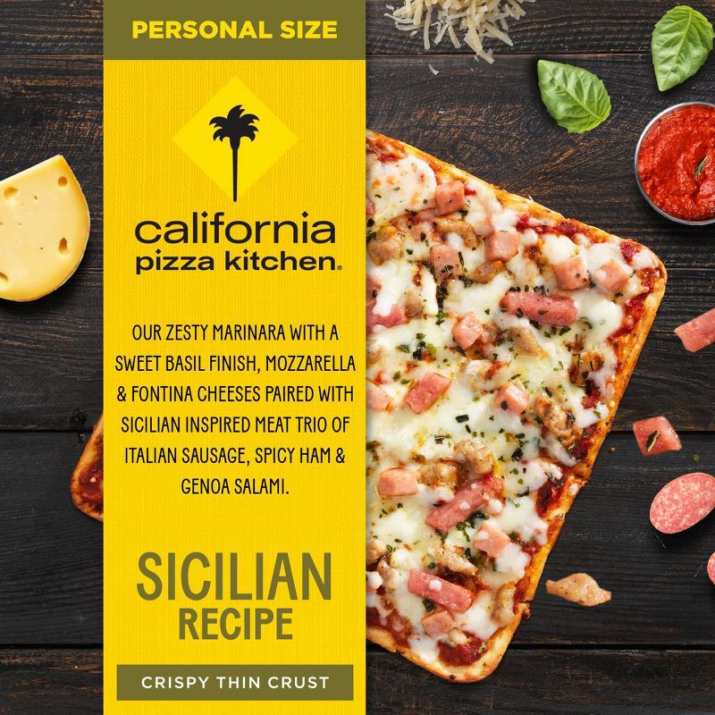 slide 1 of 7, California Pizza Kitchen Frozen Sicilian Personal Pizza - 5.9oz, 5.9 oz