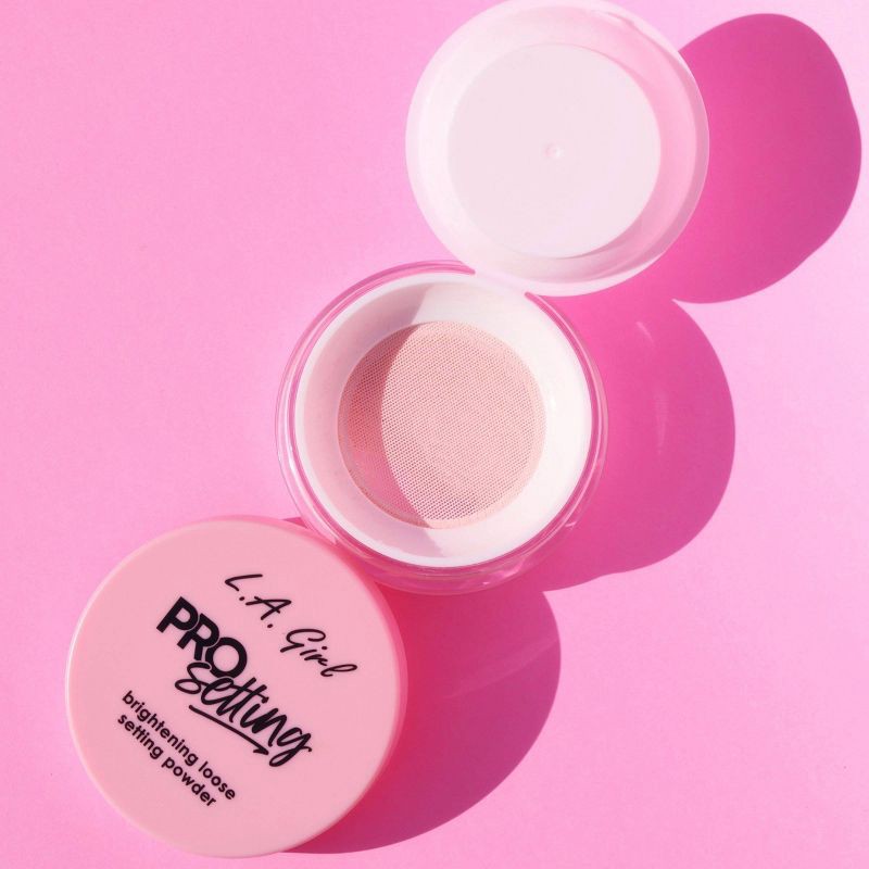 slide 6 of 7, L.A. Girl Pro Pink Loose Brightening & Setting Powder - 0.176oz, 0.176 oz