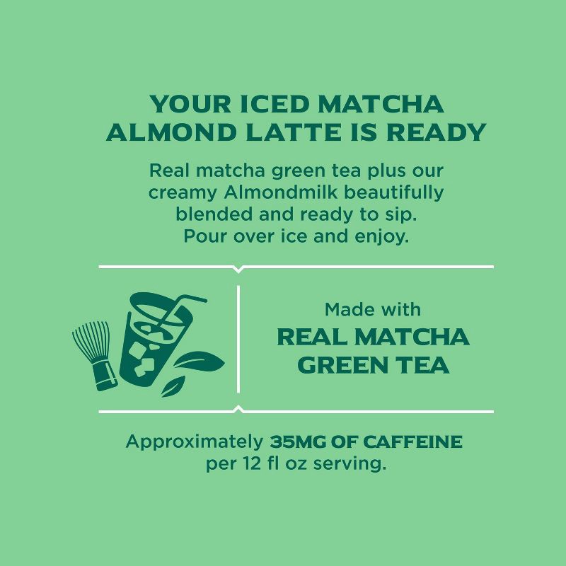 slide 7 of 7, Califia Farms Matcha Almond Latte - 48 fl oz, 48 fl oz