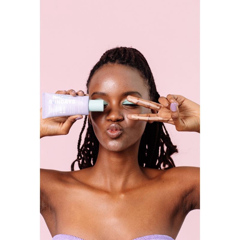 slide 5 of 10, Naked Sundays Collagen Glow 100% Mineral Perfecting Priming Lotion - SPF50 + - 50ml, 50 ml