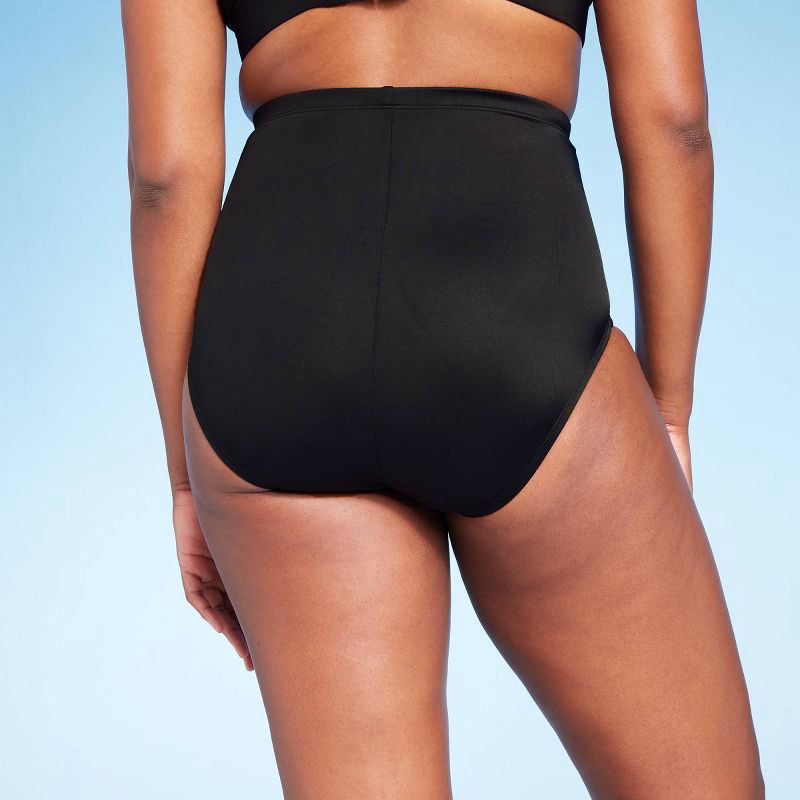 Women's Extra High Waist Tummy Control Medium Coverage Bikini
