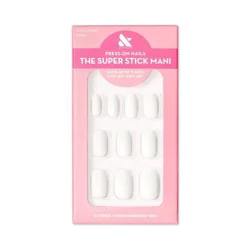 Olive & June Fake Nails - XS Squoval - Swan - 32ct