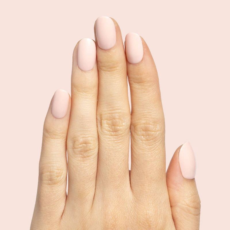 slide 4 of 6, Olive & June Fake Nails - S Squoval - Tutu - 32ct, 32 ct