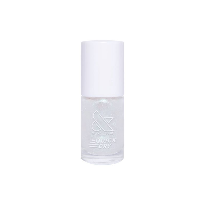 slide 1 of 6, Olive & June Quick Dry Nail Polish - Fairy - 0.3 fl oz: Paraben-Free, Sulfate-Free, Vegan, 0.3 fl oz