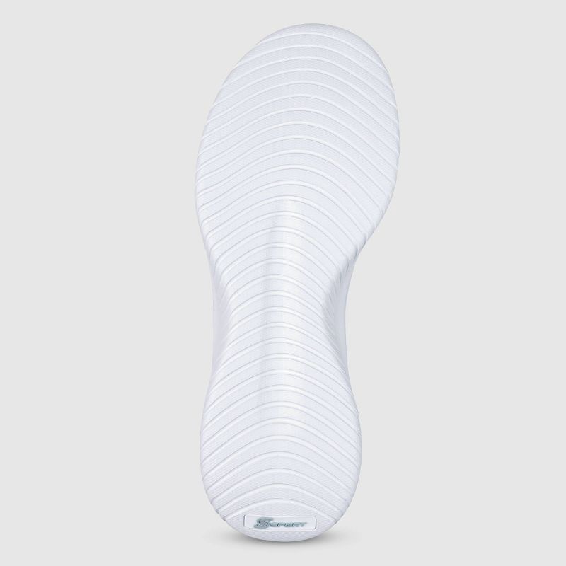 slide 4 of 4, S Sport By Skechers Women's Resse 2.0 Elastic Gore Sneakers - Light Gray 8: Cushioned Insole, Pull-On Style, 1 ct