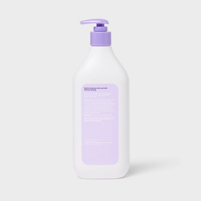 slide 3 of 4, Nighttime Baby Wash and Shampoo - 20 fl oz - up&up™, 20 fl oz