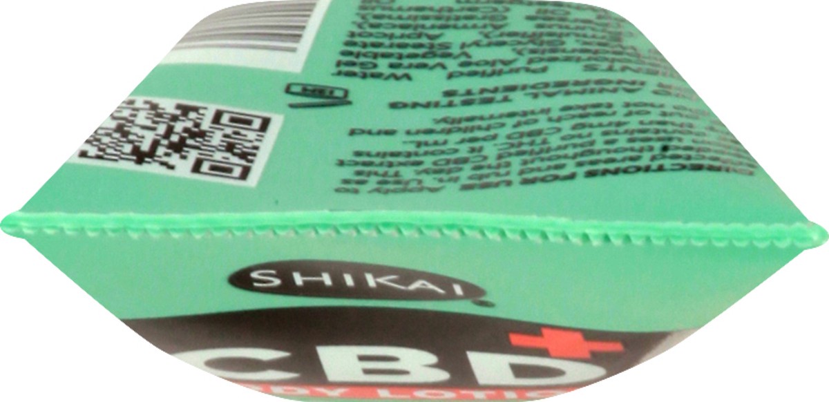 slide 6 of 9, ShiKai CBD + Body Lotion, 100 mg, 0.8 oz