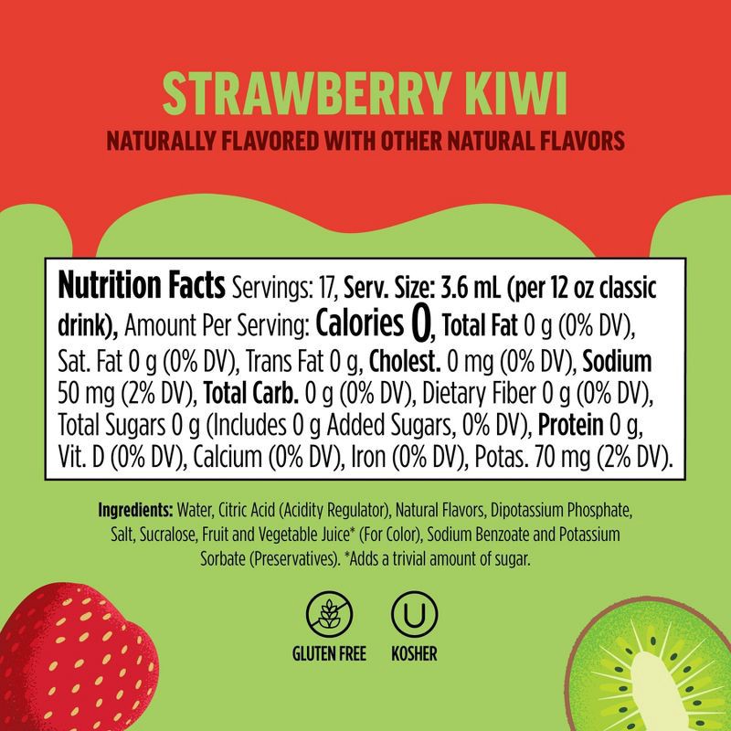 slide 7 of 7, Ninja Thirsti FRUITI CHILL Strawberry Kiwi Flavored Water Drops: Sugar-Free, Zero Calories, Water Flavoring, Thirsti Pods, 1 ct