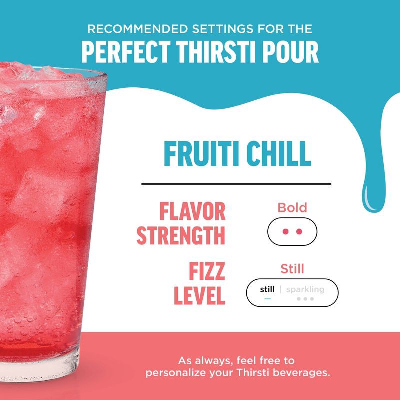 slide 8 of 8, Ninja Thirsti FRUITI CHILL + CAFFEINE Peach Mango Flavored Water Drops, 1 ct