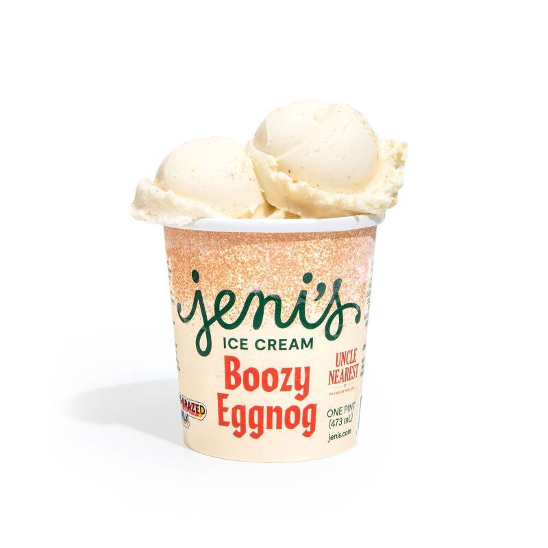 slide 2 of 3, Jeni's Boozy Eggnog Frozen Ice Cream - 16 fl oz, 16 fl oz