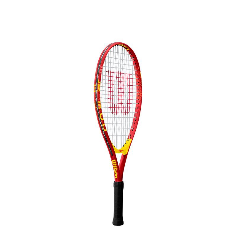 slide 2 of 7, Wilson USO Jr 23 Racquets - Red: Aluminum Alloy, Medium Flex, Traditional Frame, 1 ct